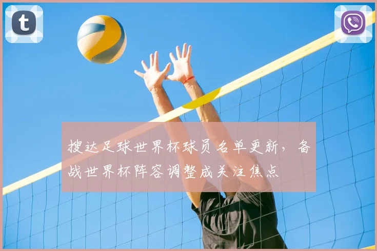 搜达足球世界杯球员名单更新，备战世界杯阵容调整成关注焦点