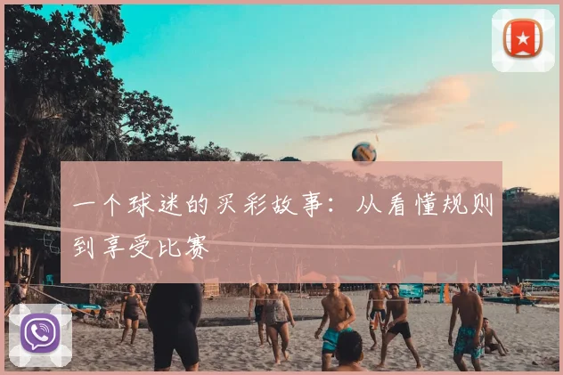 一个球迷的买彩故事：从看懂规则到享受比赛