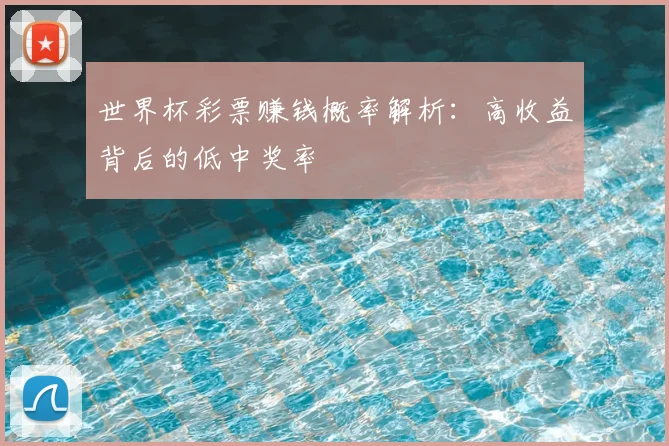 世界杯彩票赚钱概率解析：高收益背后的低中奖率